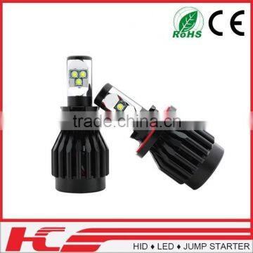 Plug and play led car headlight bulb kit h4 9004 9007 h13