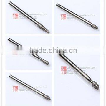 DIY Tool Diamond Burr Bits Drilling Engraving Cutting Grinding Bits