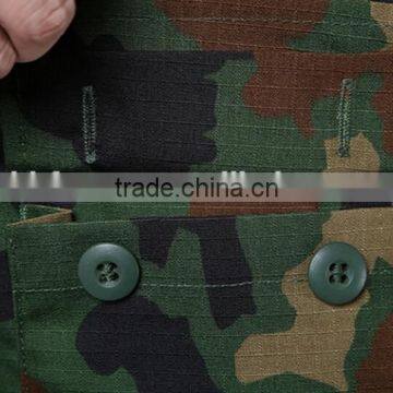 New Polygon Woodland Camo Polyester/ Cotton African Military Uniform