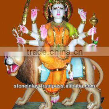 Marble Durga Ji Statue From Makrana Marble