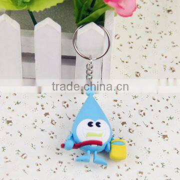 Custom carton Promotional PVC led key chain, PVC key chain, led key chain
