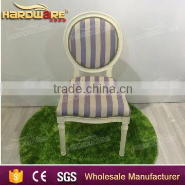Commercial French Round Back Chairs Fabric Hotel Dining Banquet Chairs photo-5