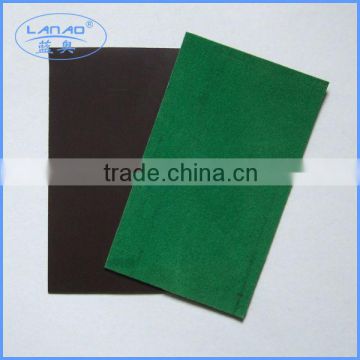 rubber magnet with green material