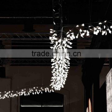 white led decoration chandelier light with modern shape and fashionable style