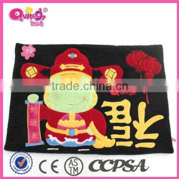 Chinese design rubber floor mat