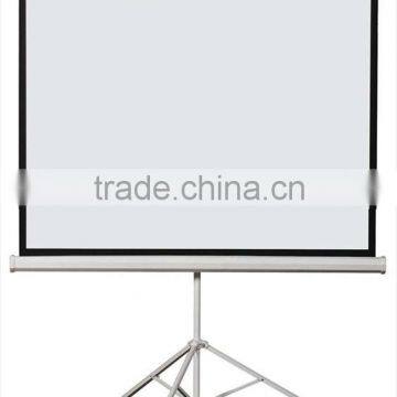 50"-120" Matte White Portable Tripod Projector Screen for Projector