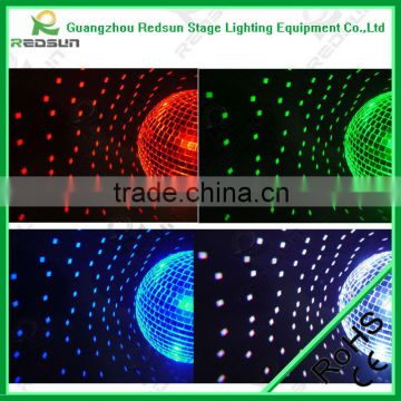 Lowest price!!!Super Effect Stage Disco 12W RGBW Full color white LED DMX Pinspot Mini Concert PInspot Luces Para Discotecas