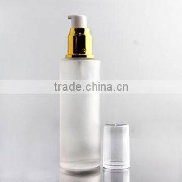 100ml frosted glass bottle spray pump for wholesale