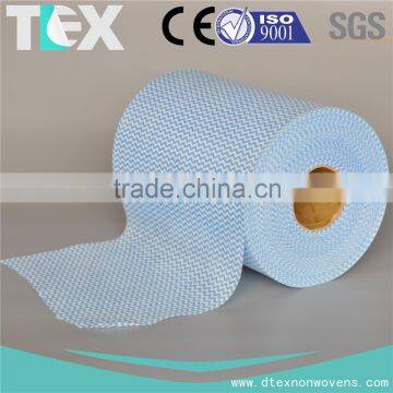 [D-TEX] Waveline Printed Spunlace Nonwoven Jumbo Rolls for Household Cleaning Wipes photo-6