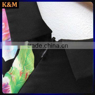 Ladies Shirt Dress Digital Print Dress Chiffon Dres for Women photo-4