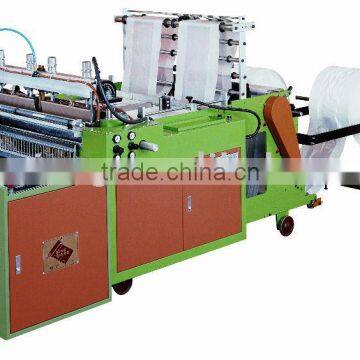 Dual Servo Motor Driven High Speed T-Shirt Bag Making Machine