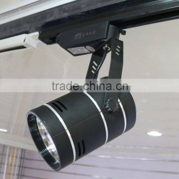 Display LED track spot light/led track rail lights