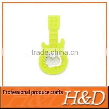 Shining Yellow High quality hotel bottle opener plastic for craft gifts