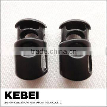 Customized design fashion plastic cord stopper for clothes