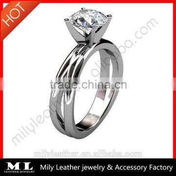 Fashion 925 srailing silver ring jewelry Diamond Ring wedding MLDR 021