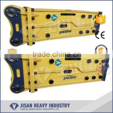 jisan hydraulic rock breaker soosan SB121 with 155mm chisel