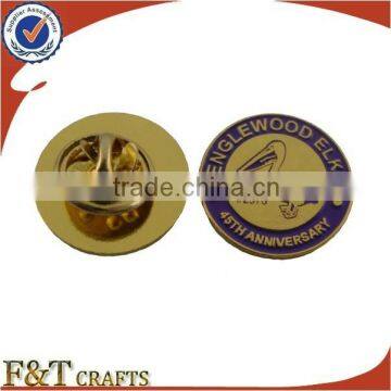 cheapest gold metal enamel custom made lapel pins china