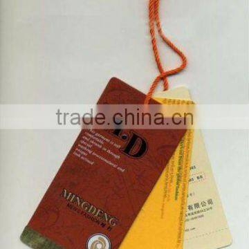 garment paper hangtag