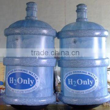 customized model inflatable bottle for advertising