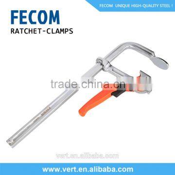 FECOM Heavy duty clamps for steel beam stainless steel F clamp GH series