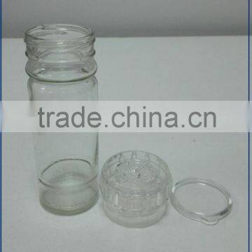 Glass Spice Grinder With Plastic Lid Hand Salt and Pepper Grinder Wholesale Quality Choice photo-2