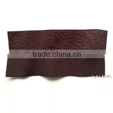 Elastic webbing belt for garments