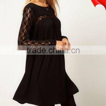 black women dress gathered pleats and a loose D-1439