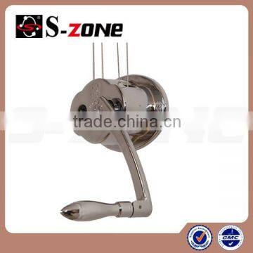 Balcony ceiling mechanical lifting clothes hanger with pulley