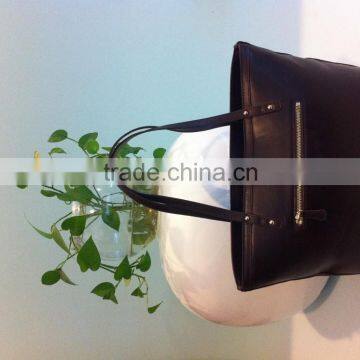 Artificial Silk Embroidery Flower Beach Bag photo-3