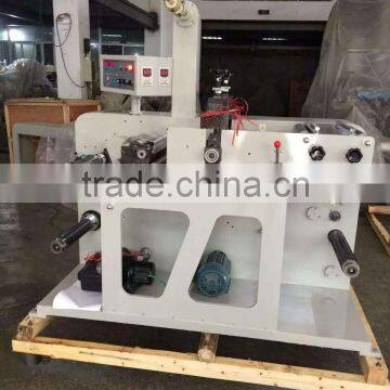 auto type tape slitting machine with rotary die-cutting station