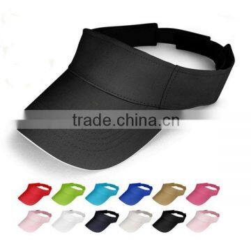 hook and loop fastener Closure Fashion Custom Different Color Sun Visor Hat                        
                                                Quality Choice