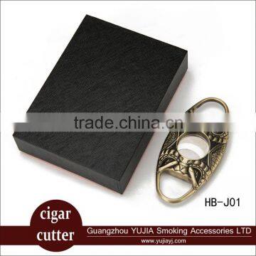 Guangzhou YuJia Inox Cigar Cutter Cool Vintage Style Cigar Cutter With Good Box photo-5