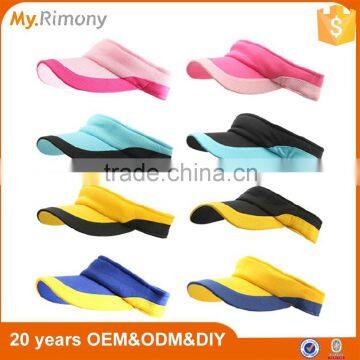 Couples sun visor 2015 summer baseball visor hat with hook and loop from myrimony