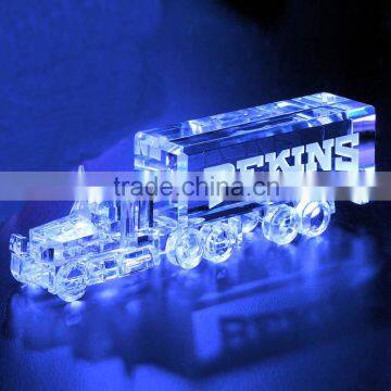 Custom crystal truck model/vehicles model as promotion gift