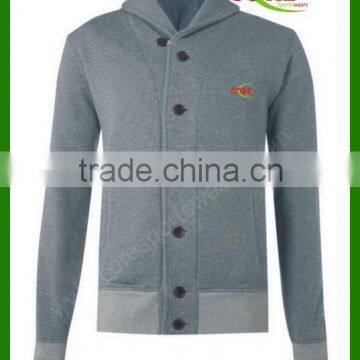 Fleece collard Cardigan