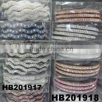 china wholesale crystal stone crystal headbands