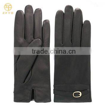 fashion Lambskin leather gloves for daily use