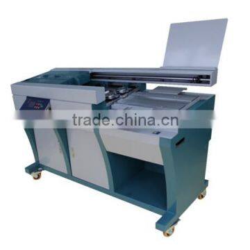 60H - A3 perfect glue book binding machine with side glue