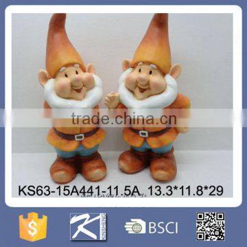 Lovely Ceramic Outdoor Ornament Garden Gnome for Garden Decoration Quality Choice photo-2