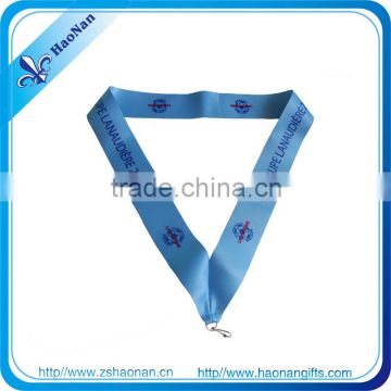 40mm width high quanlity dye sublimation medal ribbon for football sports