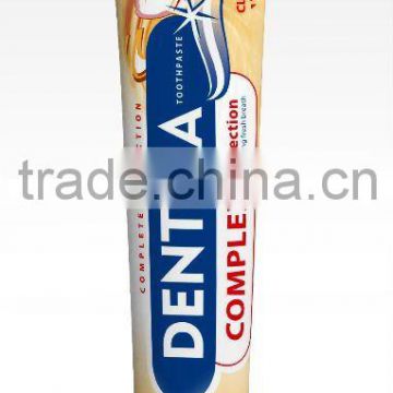 Plastic Barrier Laminate with EVOH tooth paste tube