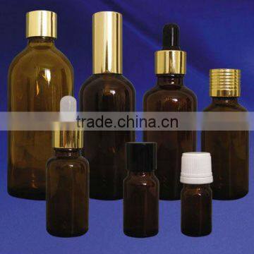 glass essential oil bottle