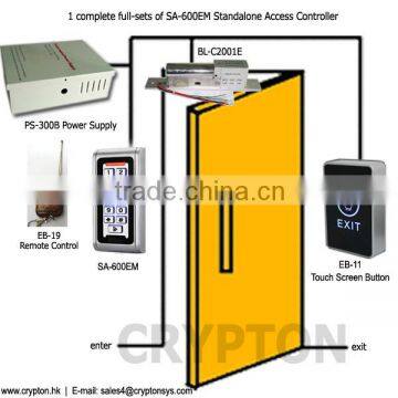 RFID Access Control Keypad for Stand Alone with Luminous keyboard and Anti-interference