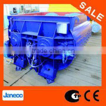 JS6000 twin shaft electric concrete mixer