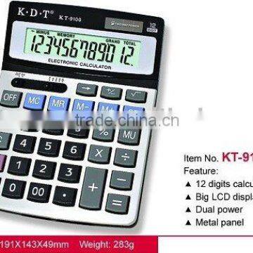 12 digits function calculator KT-9100