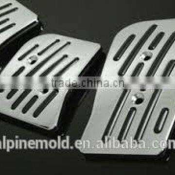 Universal aluminum alloy anti-seize foot car brake pedal pad with high quality