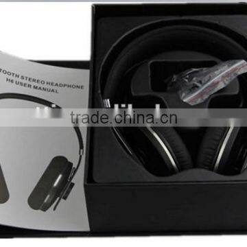 Hot 2014 new product stereo bluetooth headset bluetooth headphone from China supplier