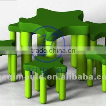 plastic kids chair and table mould ,kids furniture OEM