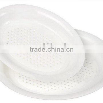 Microwave food plate, plastic plate(rectangle-shaped)