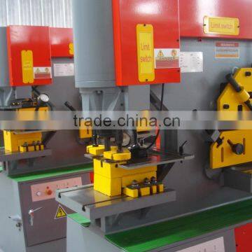 Q35Y-20 hydraulic ironworker machine with shearing